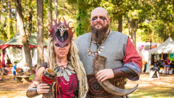 Barbarian Invasion At Texas Renaissance Festival Houston