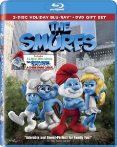 Day 3 of 12 Days of Christmas Giveaways: Raising Cane's Holiday Plush Puppy and Meal Plus The Smurfs Blu-ray/DVD Holiday Gift Set w/ 5 Winners