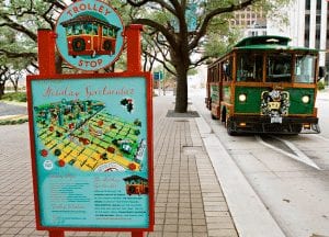 Free Holiday Trolley Rides Downtown Plus Free Parking at Macy's & Houston Pavilions