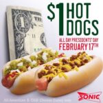 $1 dogs at sonic