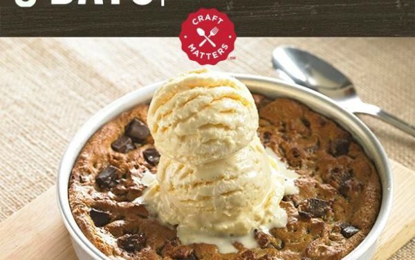 Free Pizookie at BJ’s Restaurant September 29