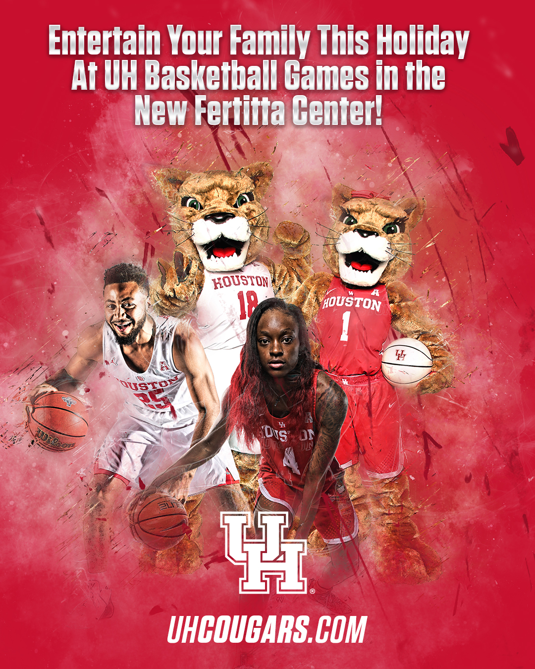 Day 8 of 12 Days of Giveaways University of Houston Basketball Ticket