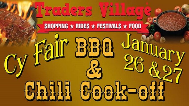 Don't Forget: Traders Village BBQ & Chili Cook-Off Is This Weekend