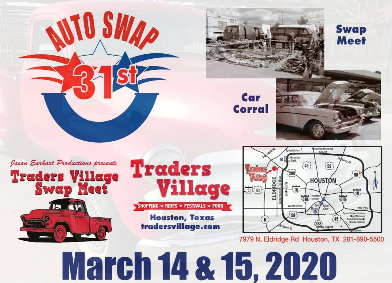 The Traders Village Auto Swap Meet is Back and Better Than Ever