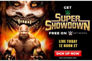 watch wwe super showdown 2019 online