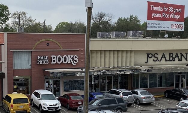 Half Price Books in Rice Village is Having a Massive Going Out of Business Sale