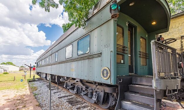 You Can Spend the Night in a Presidential Train Car in Fredericksburg