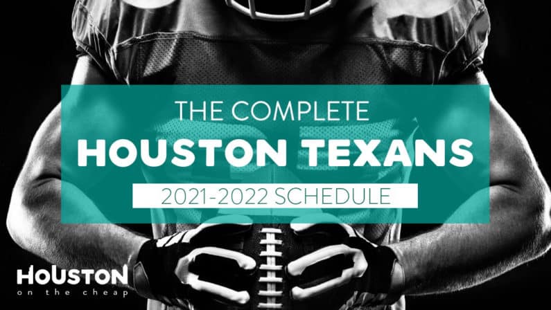 houston texans schedule 2022