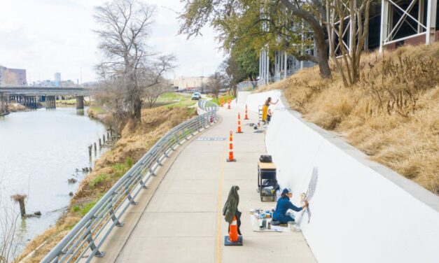 New Public Art Installation Along Bayou Greenway Trail