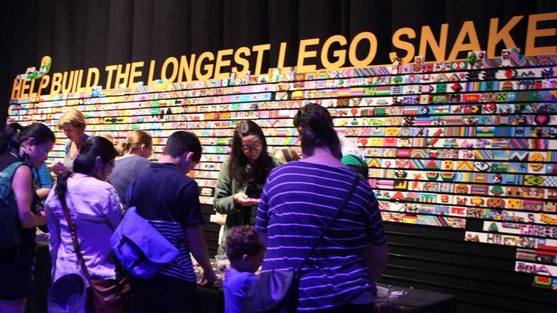 Brick by Brick exhibit at the Awesome LEGO Exhibition in Houston