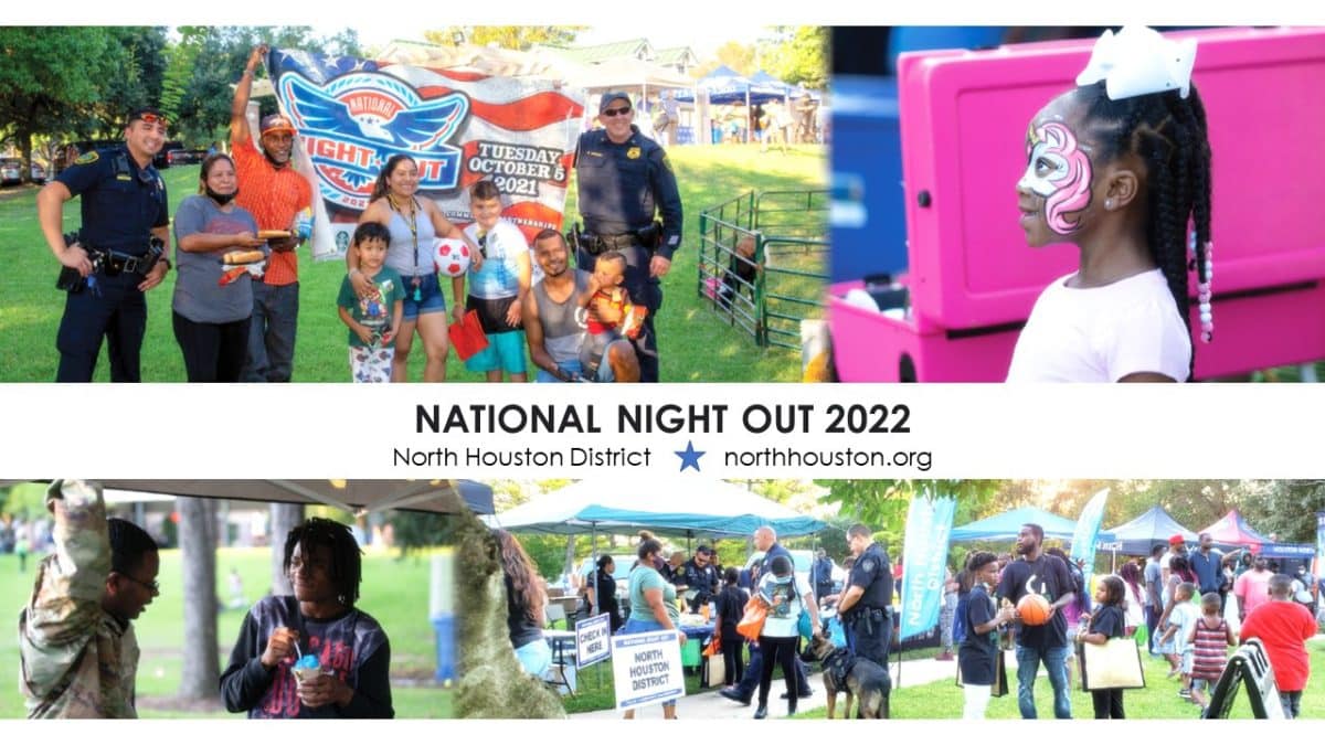 National Night Out 2022 in Houston North Houston District