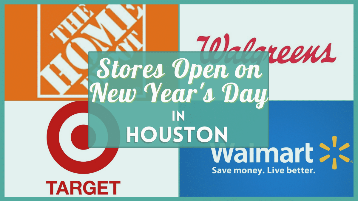Stores open New Years Day Hours for Walmart, Target & more!