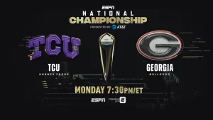 Georgia vs. TCU live stream, watch online, channel, kickoff time for  national championship game 2023 