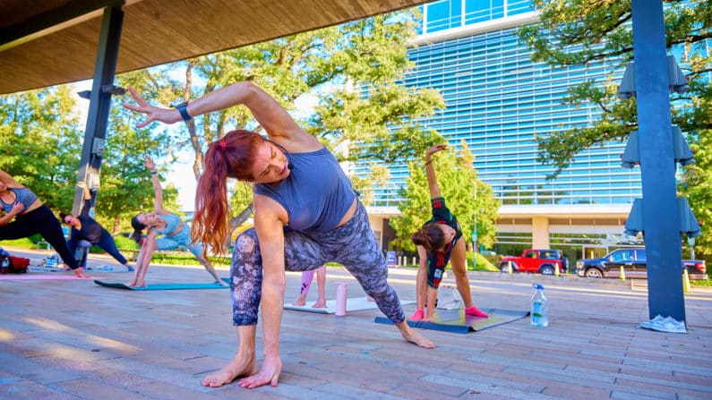 Free Fitness Classes in Houston - Slow Flow with Stephanie McCarrey