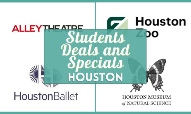 Houston Student Discounts – 80 verified specials, deals, and freebies near you!