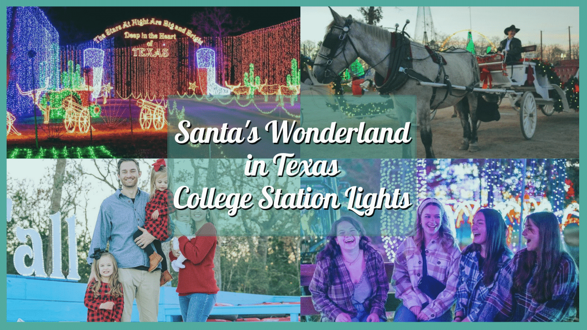 Santa's Wonderland in Texas - College Station Lights 2023