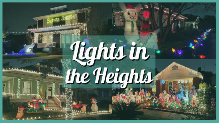 Lights in the Heights 2023 Houston - A Festive Neighborhood