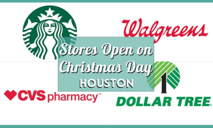 Stores Open on Christmas Day Houston 2023 – Grocery, Retail and Other Places!