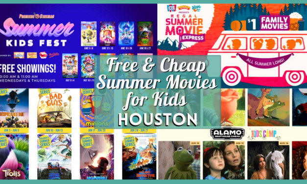 Free & Cheap Movies For Kids In Houston – Summer 2024