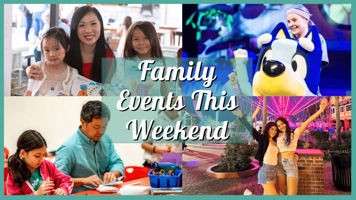 Things to do in Houston with Kids this Weekend of July 5 Include Bluey's Big Play, Family Art-Making Studio, & More!
