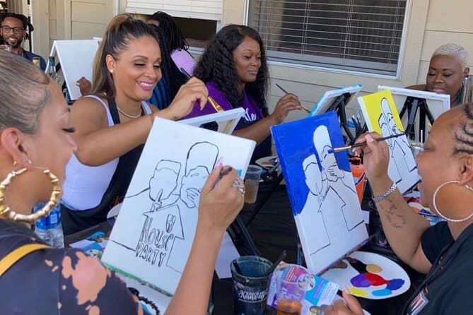 Hip Hop, R&B Paint and Sip Party Experience