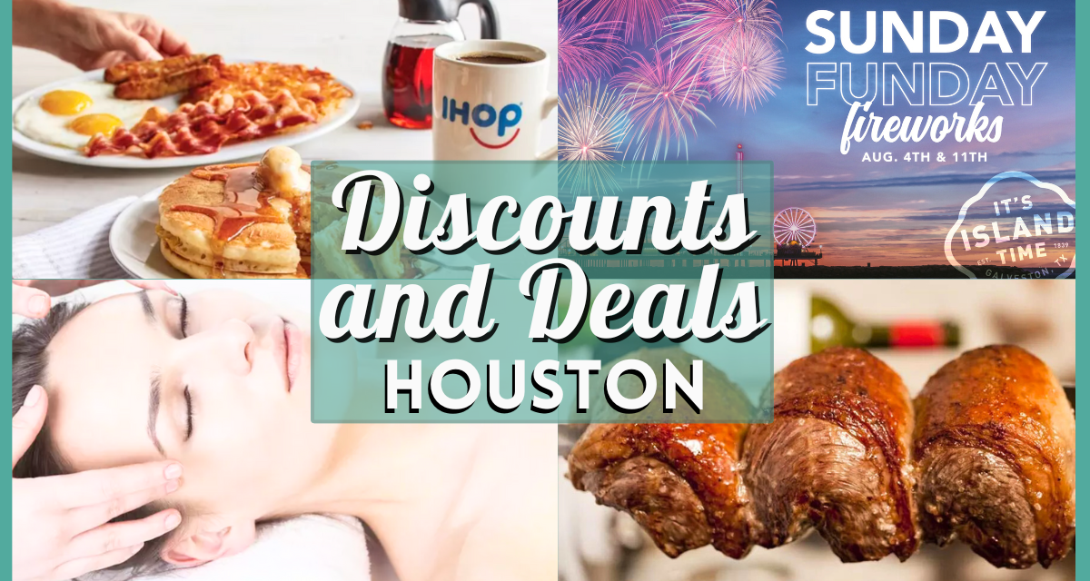 Houston on the Cheap – Your Guide to Deals and Discounts in Houston this Weekend of August 2-4, 2024!