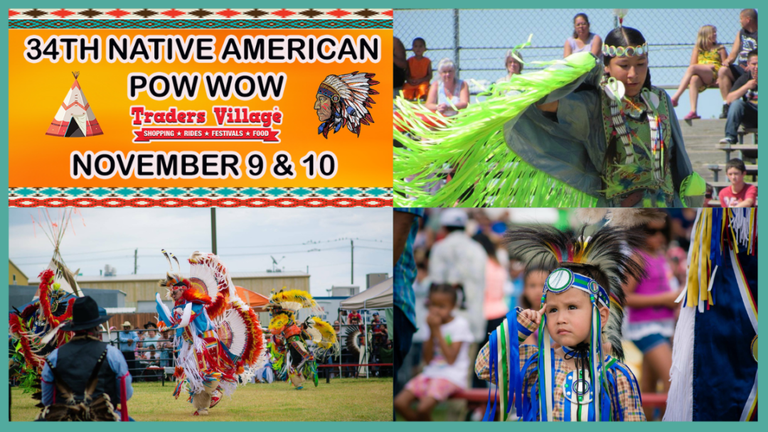 34th Native American Pow Wow 2024 at Traders Village Houston