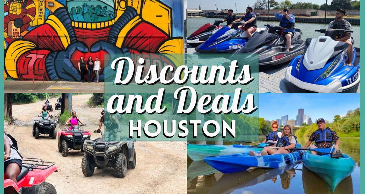 Deals and Discounts in Houston as of October 4 Include Jet Ski Rental in Seabrook, 2-Hour Skyline Tour, & More!