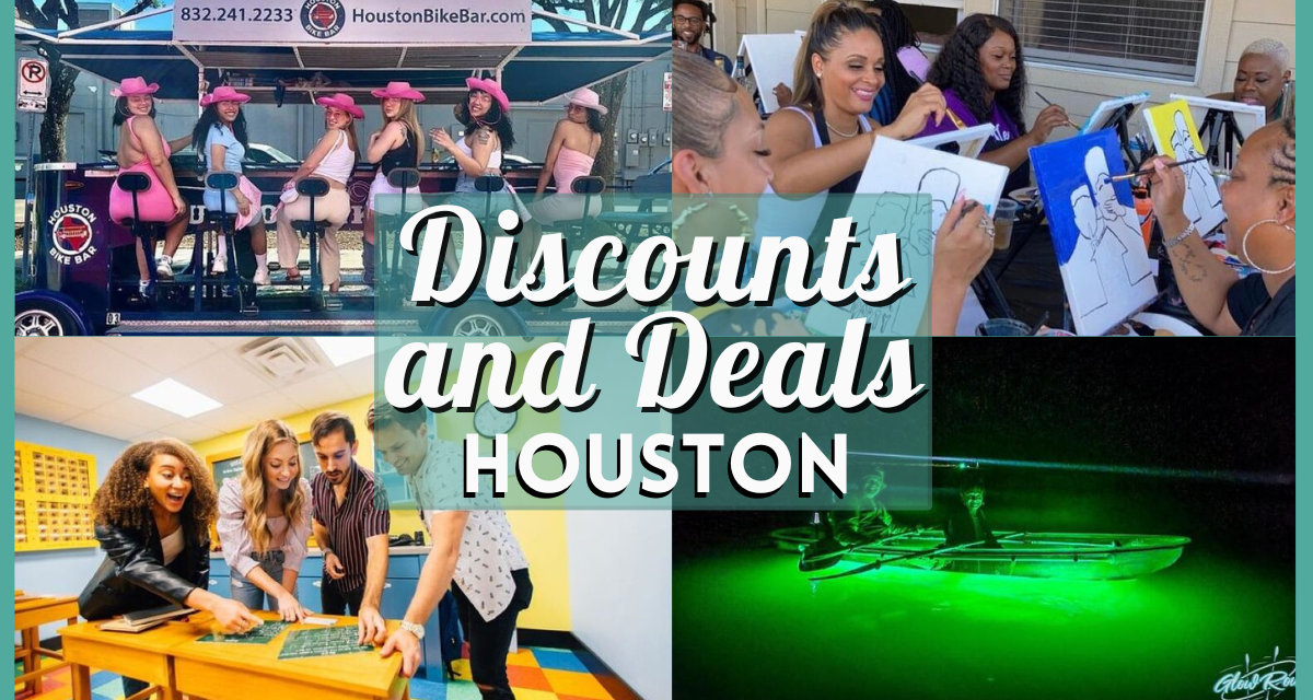 Deals and Discounts in Houston as of October 25 Include The Escape Game Houston at CityCentre, Hip Hop, R&B Paint and Sip Experience, & More!