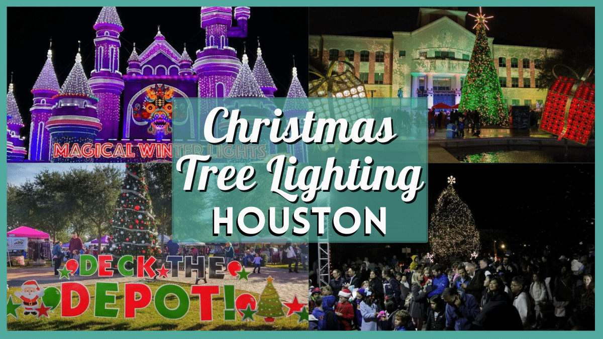 Christmas Tree Lighting Houston TX