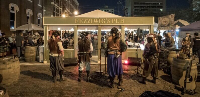 Dickens on The Strand in Galveston