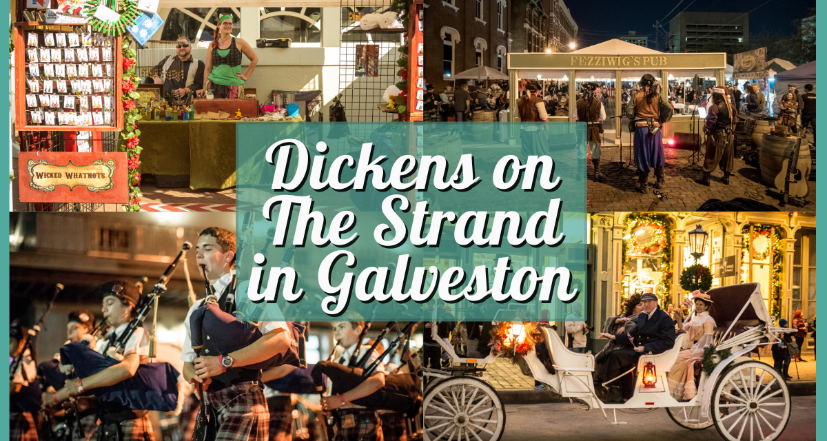 Dickens on The Strand in Galveston