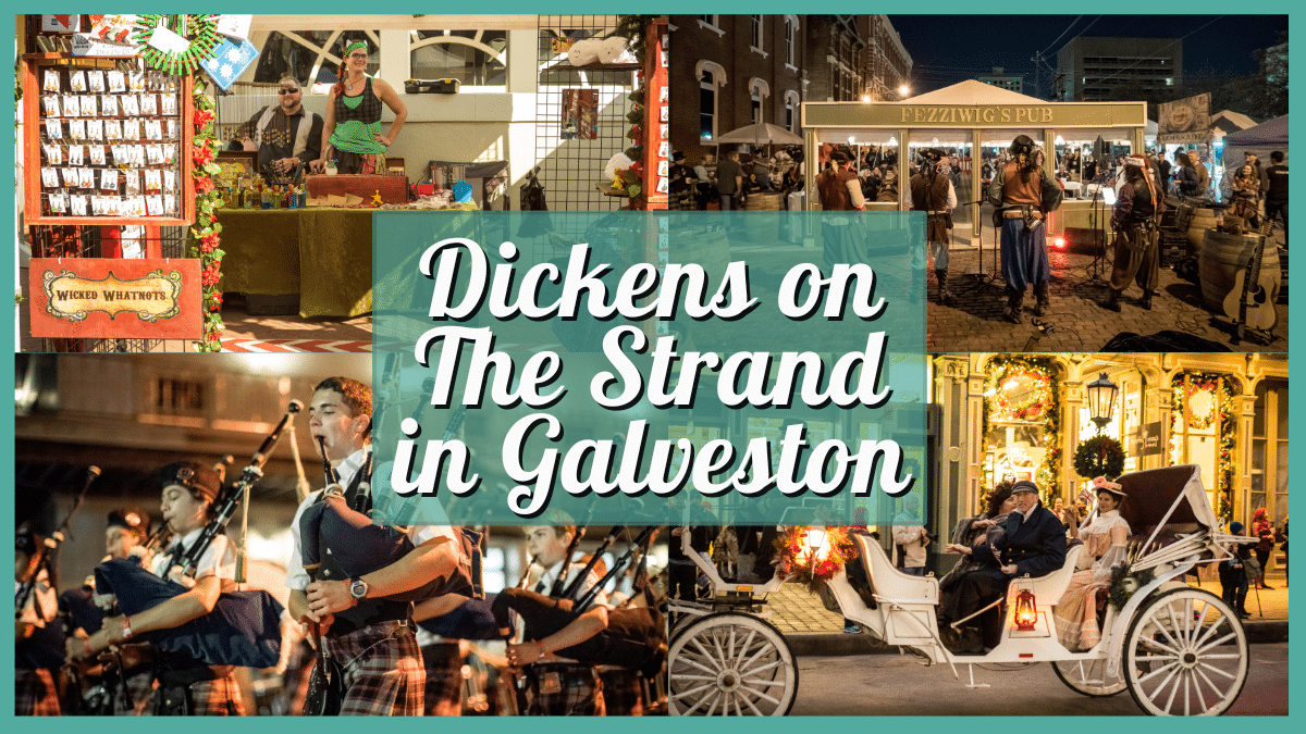 Dickens on The Strand in Galveston