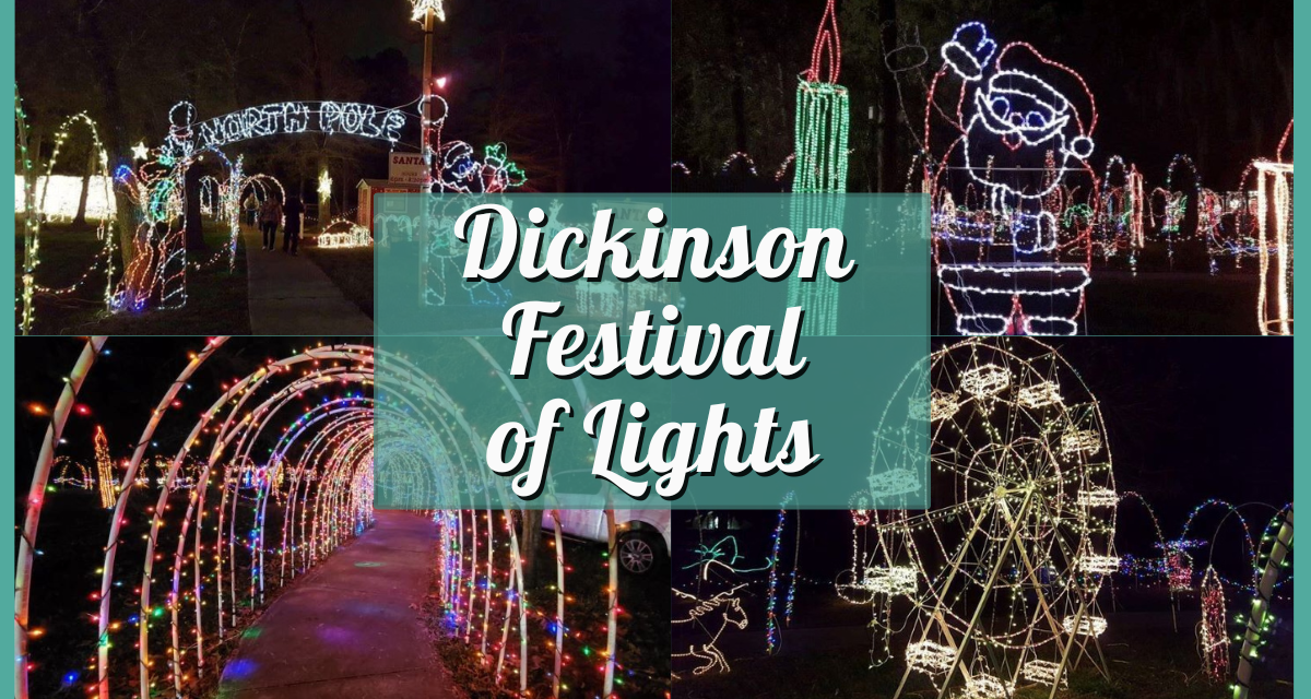 Dickinson Festival of Lights 2024 – Celebrating a Sparkly Christmas in Texas!