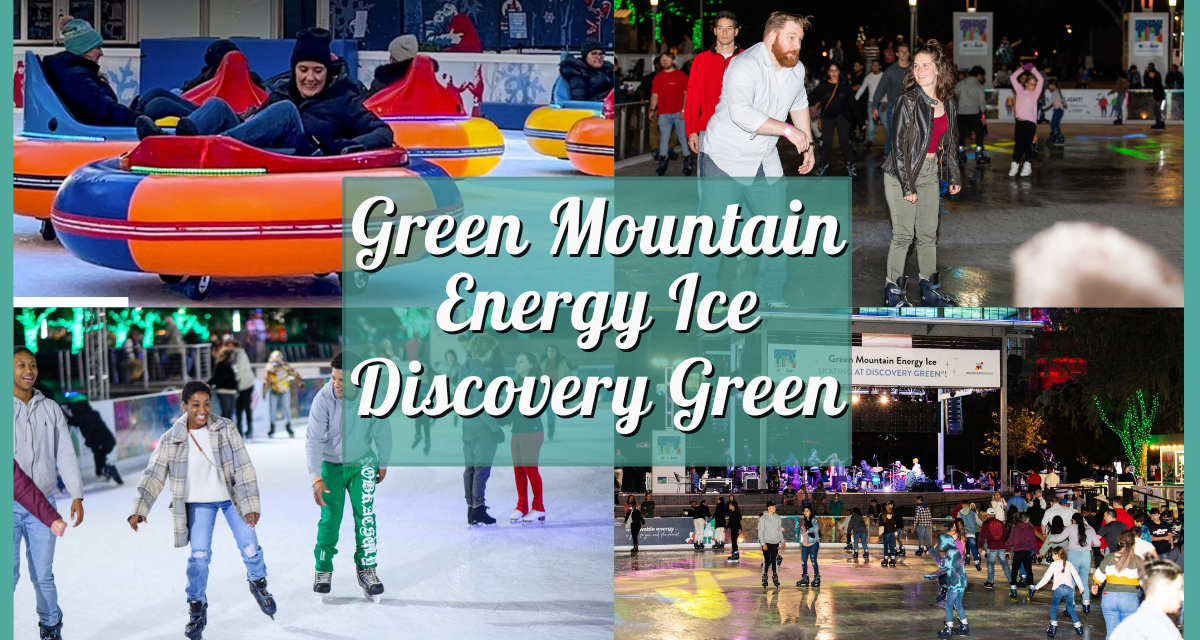 Ice Skating & Bumper Cars by Green Mountain Energy Ice at Discovery Green, Now Open Until February 2!