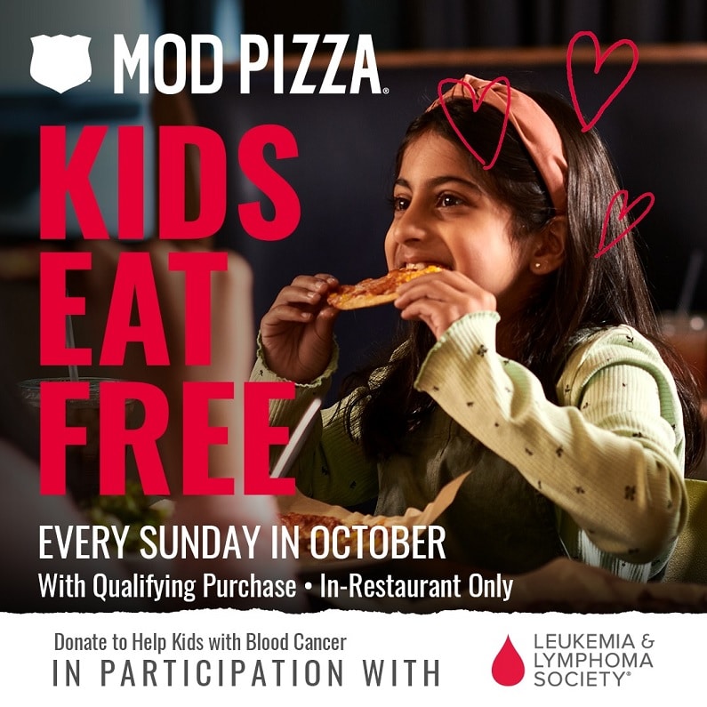 Kids Eat Free Pearland - MOD Pizza