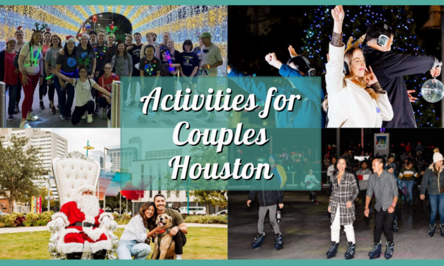 Activities for Couples in Houston this Weekend of December 13, 2024 includes Silent Night Disco, Tinsel Trek: Buffalo Bayou Park Wellness Walk, & More!