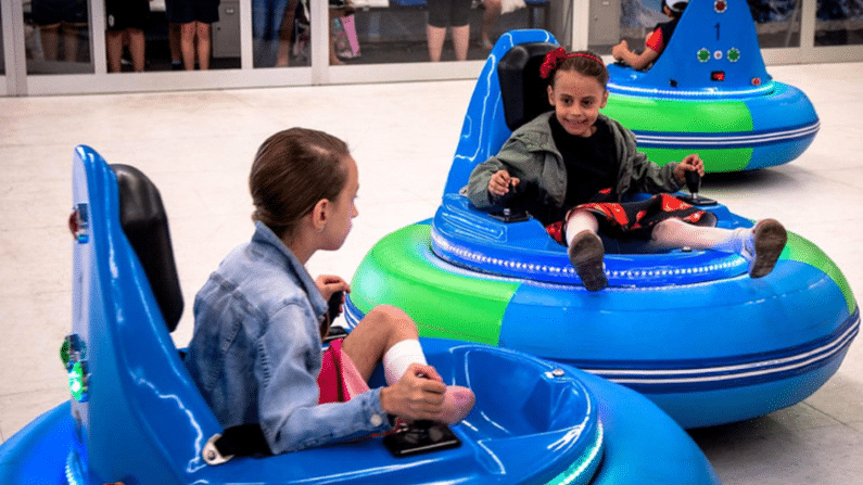 Bumper Cars on Ice