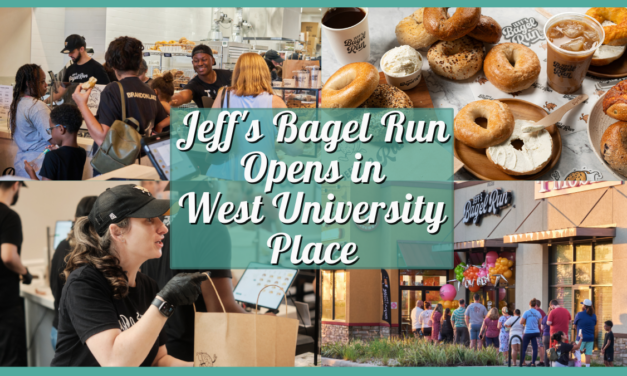 FREE Bagels Today at Jeff’s Bagel Run, Now Open in West University Place, Texas!