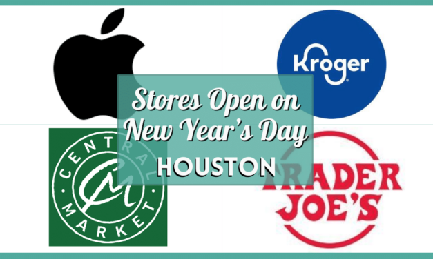 What New Year’s Day Shops Open Today in Houston?