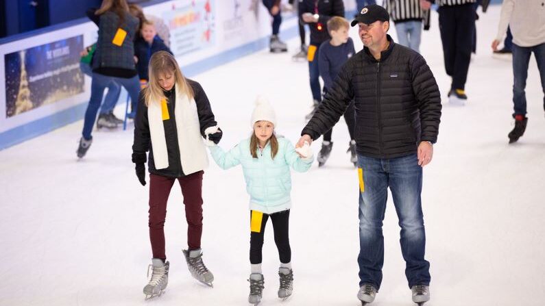 The Ice Rink at the Woodlands Town Center